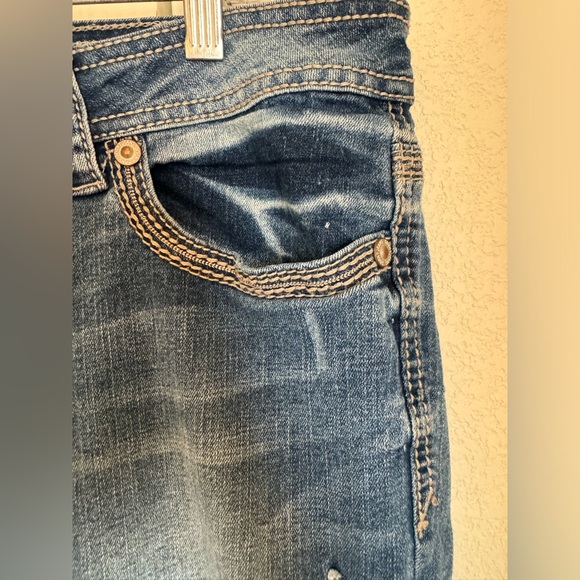 Seven7 Slim Straight Leg Faded Jeans - Picture 5 of 10